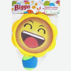 Набор игровой BIGGA Ракетки с мячом, в асс. 1510S221, Китай