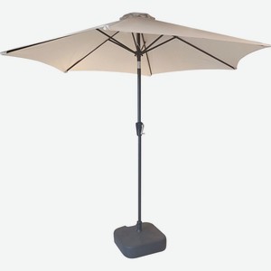 Зонт GIARDINO CLUB садовый с наклоном d2,7м h2,3м сталь, полиэст.,в ассорт 210006-b, Китай