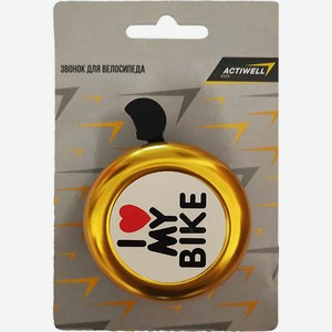 Звонок ACTIWELL д/велосипеда 5,4см BIK-05, Китай