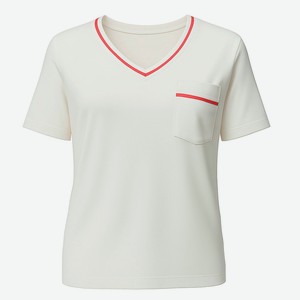 Футболка женская InExtenso бело-красная, р.s-xxl