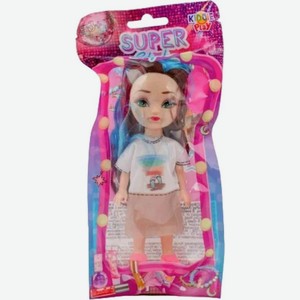 Игровой набор Kiddieplay Super Style с куклой в ассортименте 1шт., 1 шт
