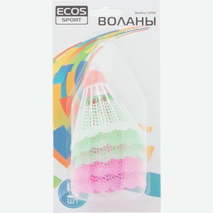Набор воланов Ecos BadVol-5PM, 5шт