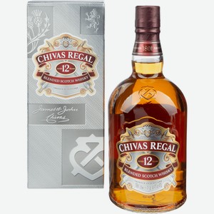 Виски CHIVAS REGAL Чивас Ригал 12 лет 40%, п/у/без п/у, 1л