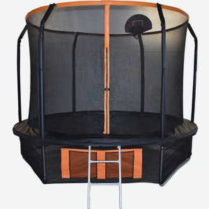 Батут ACTIWELL 305x305x230см с лестн. и баскетб. кольцом 10F305-BA, Китай