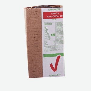 Лампа ТЧН! накаливания общего назначения 60Вт цоколь Е27 Б 230-60-4