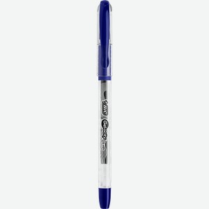 Ручка гелевая BIC ДжелСтик 0,5мм, синий,полупрозрачный корпус