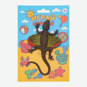 Игрушка тянучка ящерица Wowplay!