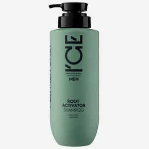 ICE by NATURA SIBERICA Мужской шампунь против выпадения и для роста волос Men Root Activator Shampoo, 400 мл