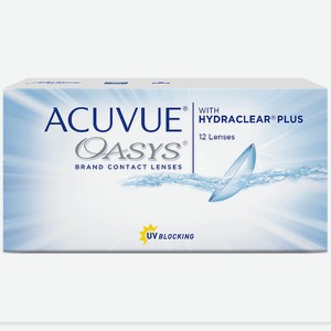 ACUVUE Двухнедельные контактные линзы ACUVUE OASYS with HYDRACLEAR PLUS 12 шт., 14 / 8.4 / -4.50