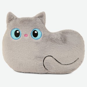 Игрушка мягкая ONE TWO FUN Кот серый, 35 см