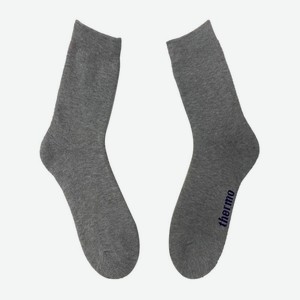 Женские термоноски серые р.23-27 (36-39) R129_2