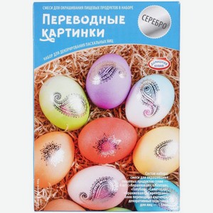 Набор пасхальный Домашняя кухня Переводные картинки для декорирования яиц в ассортименте, 1 шт