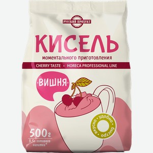 Кисель РУССКИЙ ПРОДУКТ Со вкусом вишни, 500г