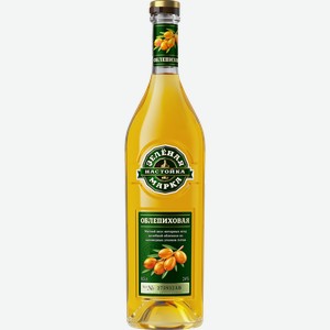 Настойка ЗЕЛЕНАЯ МАРКА Облепиховая 24%, сладкая, 0.5л