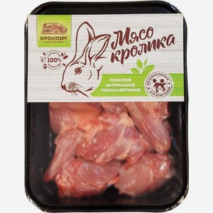 Кролик Кролторг для рагу охлажденный 500г