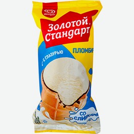 Пломбир Золотой Стандарт, Классический, 12%, 95 Г