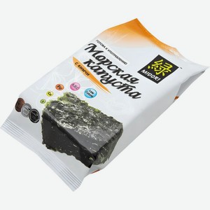 Капуста морская Midori с кимчи сушеная жареная 5г