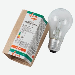 Лампа накаливания ТЧН! общего назначения 40Вт цоколь Е27 Б 230-40-4