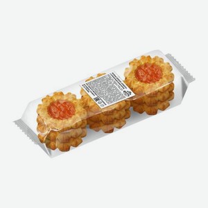 Печенье Дымка Арабеска с клубничным конфитюром