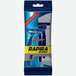 Станки Рапира Спринт, 2-лезвийные, 5 Шт.