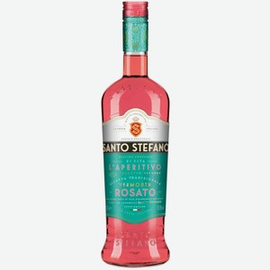 Напиток алкогольный Santo Stefano Vermouth Rosato сладкий, 1л