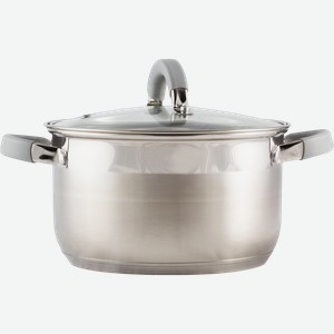 Кастрюля MALLONY Felicita нержавеющая сталь, индукция 3.9л Арт. 9388