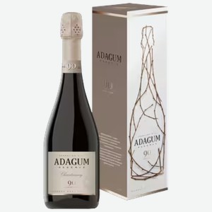 Вино игристое Adagum Reserve Chardonnay белое брют 0,75 л