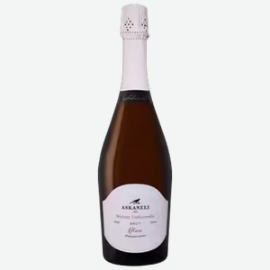 Вино игристое Askaneli выдержанное розовое брют 0,75 л