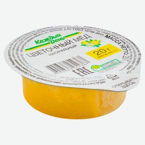 Мед цветочный «Каждый день» натуральный, 20 г