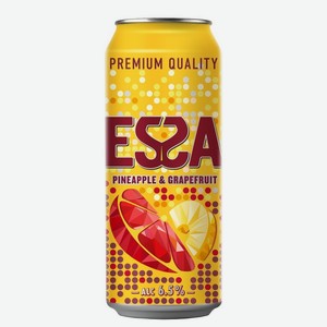 Пивной напиток Essa Ананас-Грейпфрут 6.5%, 450 мл
