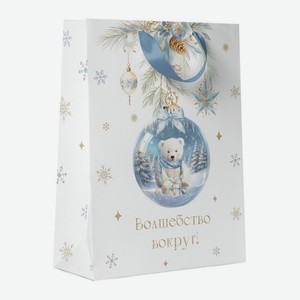Пакет Пакетико S Снежная долина 14.6*11.4*6.4см в ассортименте