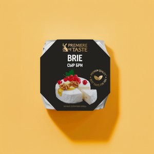 Мягкий сыр Бри с белой плесенью 60% Premiere of taste 100г 100 г
