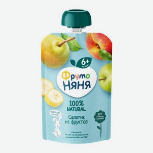 Пюре Салатик из фруктов с 6 месяцев Фрутоняня 90г 90 г