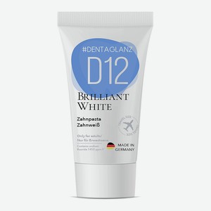 #DENTAGLANZ Зубная паста D12 Brilliant White, 20 мл