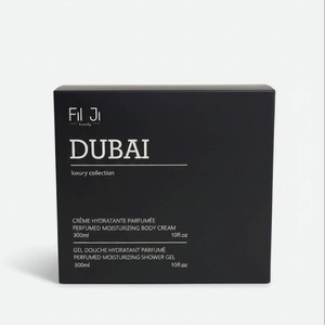FIL JI BEAUTY Подарочный набор  DUBAI , Парфюмированный гель  Дубай , 300 мл + Парфюмированный крем  Дубай , 300 мл