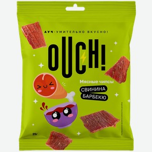 Чипсы мясные OUCH!/АУЧ из свинины 25г