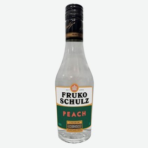 Ликер десертный Fruko Schulz с персиком Россия, 0,35 л