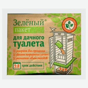 Средство для дачного туалета Зеленый пакет