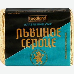 Сыр ЛЬВИНОЕ СЕРДЦЕ плавленый 35% без змж, Россия, 90 г