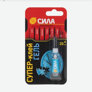 Супер-клей гель  Сила притяжения , 3 г