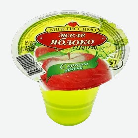 Желе «АППЕТИССИМО» яблоко с соком, 150 г
