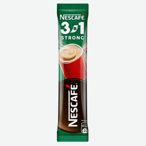 Кофейный напиток растворимый Nescafe 3 в 1 Крепкий, 14,5 г