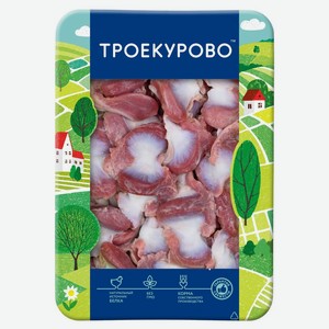 Мышечные желудки цыпленка-бройлера Троекурово охлажденные, 500 г