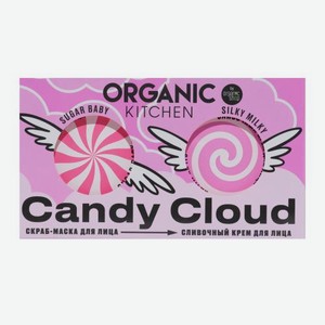 Подарочный набор для лица Candy Сloud Organic Kitchen Скраб 130г + Крем-маска 100мл в ассортименте 231 г