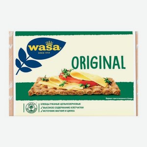 Хлебцы ржаные с цельнозерновой мукой Wasa 275г 275 г