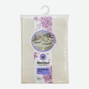Скатерть 150*180см Гортензия Wellfort 480 г