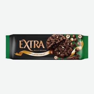 Печенье с шоколадом и фундуком/шоколадом и карамелью Extra/Extrasi 150г в ассортименте 150 г