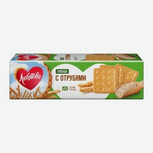 Хлебцы с отрубями Любятово 185г 185 г