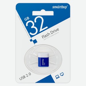 Флэш-накопитель SmartBuy Lara 32GB синий