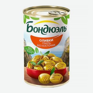 Оливки гриль без косточки Bonduelle 300г 300 г